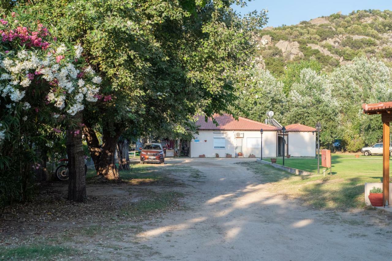 Camping Linaraki Apartments & Bungalows Sykia Dış mekan fotoğraf